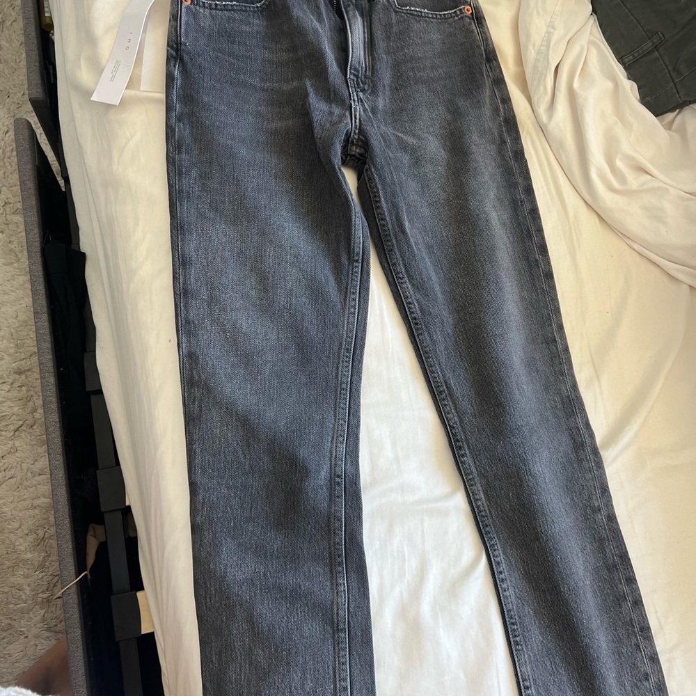 Stylish Gray Denim Jeans